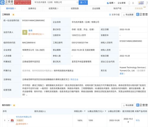 華為在云南設立子公司 深化5G通信與計算機系統(tǒng)服務布局